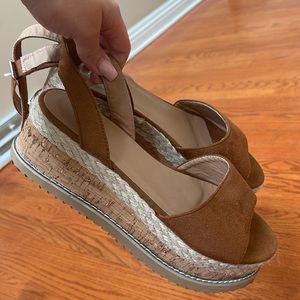 NEW! Bohoo Platform Espadrille Sandals